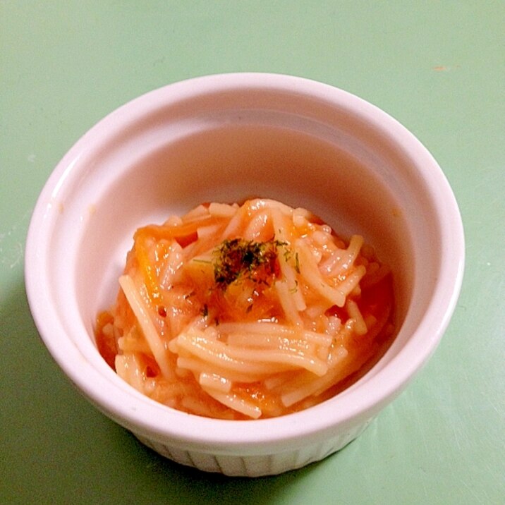 ツナとトマトのクリームパスタ☆離乳食
